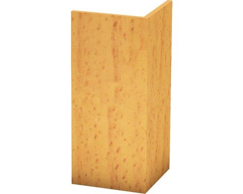 Prinz PVC Winkelprofil hart buche 20 x 20 mm x 2,5 m