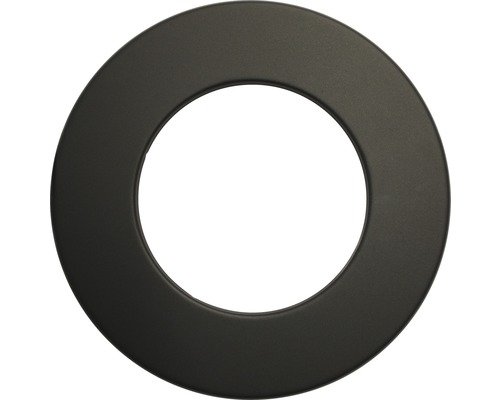 Pellet-Rosette Ø80 mm schwarz