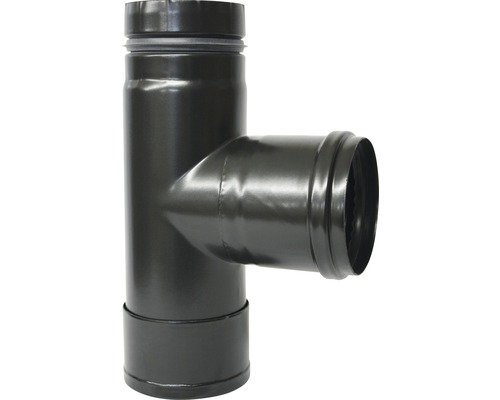 Pellet-Kapselknie Ø80 mm schwarz matt