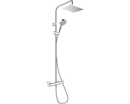 Duscharmatur mit Thermostat hansgrohe Vernis Shape chrom glänzend 4059625314753