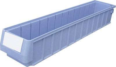 VISO TR 6109 Sichtlagerkasten (B x H x T) 117 x 90 x 600 mm Blau 1 St.