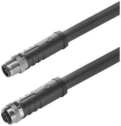 Weidmüller 2050270200 Sensor-/Aktor-Steckverbinder, unkonfektioniert M12 Buchse, gerade 2.00 m Polzahl Sensoren: 3+PE 1