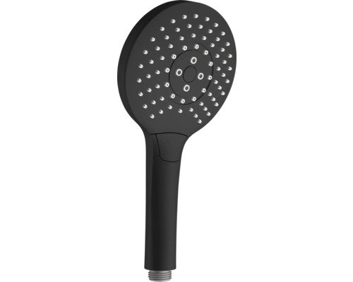 AVITAL Handbrause LOBA rund Ø 120 mm schwarz matt