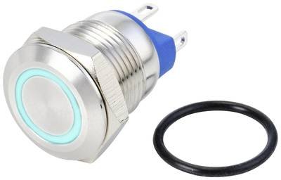 TRU COMPONENTS TC-10090904 GQ12-AF-10E/J/B/24V/S Vandalismusgeschützter Druckschalter 48 V/DC 2 A 1 x Aus/(Ein) tastend
