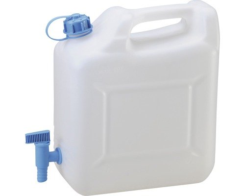 Hünersdorff Wasserkanister ECO 12 L transparent
