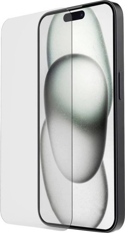 hama 00222781 Handy-Schutzglas "Clear Protect" für Apple iPhone 16, Montagehilfe