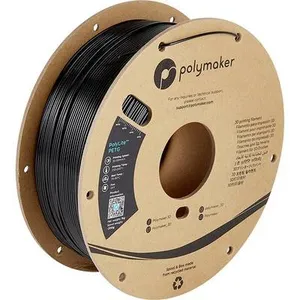 Polymaker PB01001 PolyLite Filament PETG hitzebeständig, hohe Zugfestigkeit 1.75 mm 1000 g Schwarz 1 St.