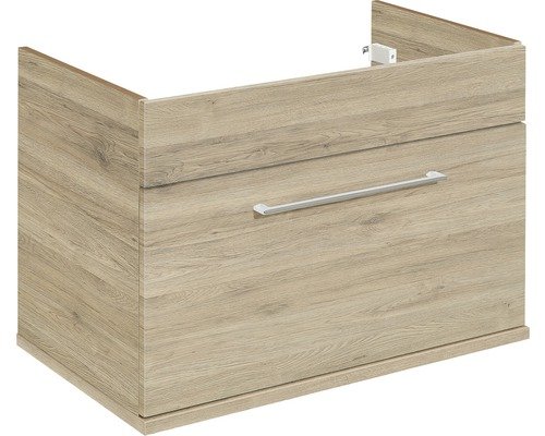 Waschbeckenunterschrank Pelipal Quickset 313 BxHxT 72x52x43 cm Frontfarbe eiche sanremo