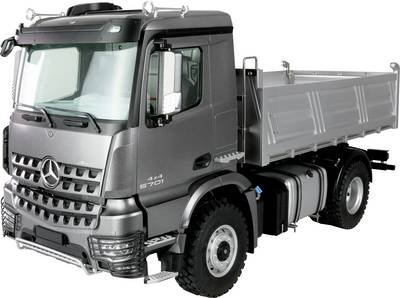 Amewi 22692 Mercedes-Benz Arocs Muldenkipper 4x4 anthrazit 1:14 Elektro RC Modell-LKW RtR