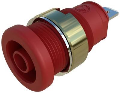 SKS Hirschmann SEB 2610 F4,8 Ni rot Sicherheits-Einbaubuchse Rot 1 St.