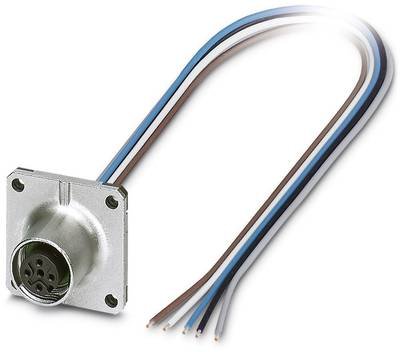 Phoenix Contact 1441655 Sensor-/Aktor-Einbausteckverbinder M12 Buchse, Einbau 0.50 m Polzahl Sensoren: 5 1 St.
