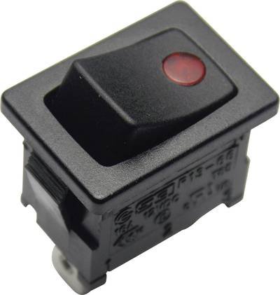TRU COMPONENTS 1587848 Wippschalter TC-R13-66B2-02 B/B 12 V 16 A 1 x Aus/Ein rastend 1 St.