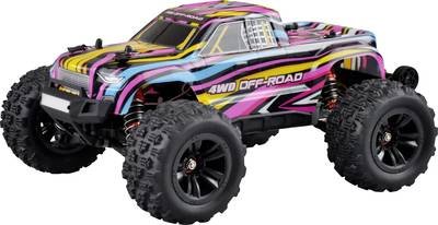 Amewi Hyper GO Pro Blau, Rot Brushless 1:16 RC Modellauto Elektro Monstertruck Allradantrieb (4WD) RtR 2,4 GHz