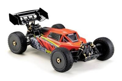 Absima STOKE V2 Orange, Schwarz Brushless 1:8 RC Modellauto Elektro Buggy Allradantrieb (4WD) RtR 2,4 GHz