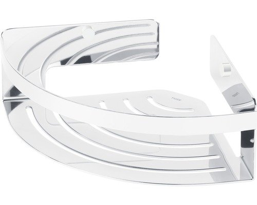 Eckseifenkorb Caddy Edelstahl chrom