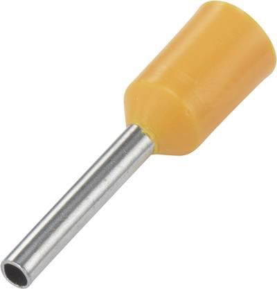Vogt Verbindungstechnik 460108 Aderendhülse 0.5 mm² Teilisoliert Orange 100 St.