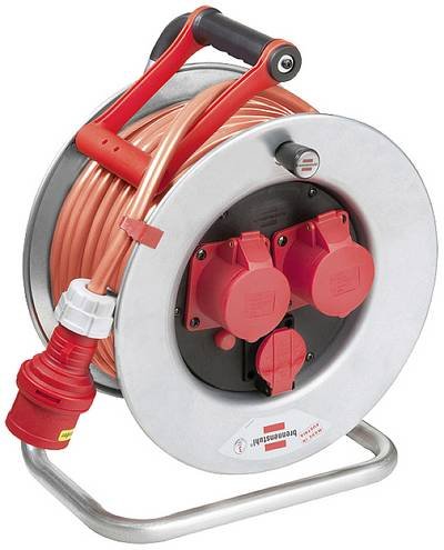 Brennenstuhl 1194692832 Kabeltrommel 25 m Orange CEE-Stecker 16 A 5polig