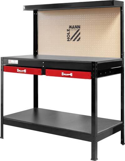 Holzmann Maschinen WT06 Werkbank-Set (B x H x T) 1210 x 1500 x 610 mm Schwarz
