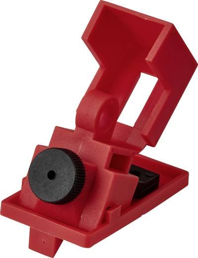 Sygonix SY-6872680 Verriegelung 28.9 mm Rot Leistungsschalter Klemme 16.5x12mm