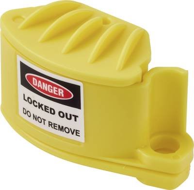 Sygonix SY-6872678 Verriegelung 29 mm Yellow