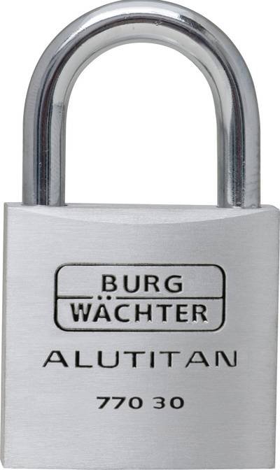 Burg Wächter 36021 Vorhängeschloss 30.00 mm verschieden schließend Aluminium Schlüsselschloss
