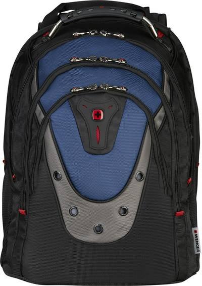 Wenger Notebook Rucksack IBEX Passend für maximal: 43,9 cm (17,3") Blau, Schwarz