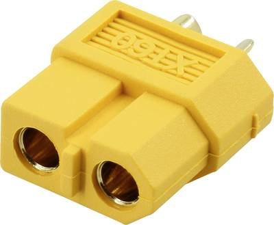 Reely RE-6618948 Akku Buchse Deluxe XT60H, 3.5 mm vergoldet, zum Löten 1 St.