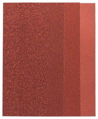 Bosch Accessories 2607019498 Schwingschleifpapier-Set ungelocht Körnung (num) 60, 80, 120, 240 (L x B) 230 mm x 93 mm 1