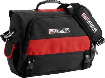 Facom Notebook Tasche Passend für maximal: 38,1 cm (15") Schwarz, Rot