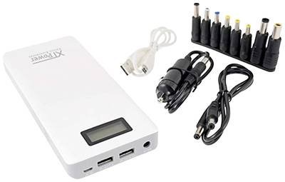 XTPower XT-16000 QC3 Powerbank 15600 mAh Li-Ion USB, DC-Buchse 3.5 mm Weiß Statusanzeige