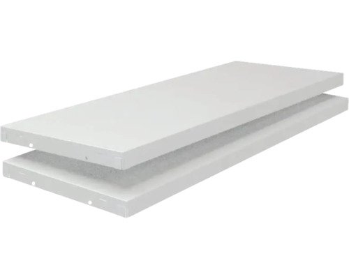 Schulte Regalboden weiss 80 x 3 x 30 cm 2er-Pack Stecksystem