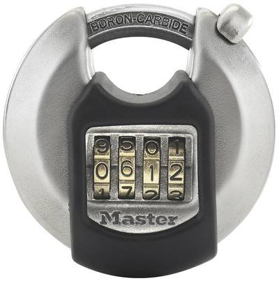 Master Lock P23615 Vorhängeschloss 70 mm Silber, Schwarz