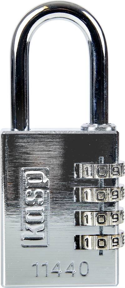 Kasp K11440D Vorhängeschloss 40 mm Zahlenschloss
