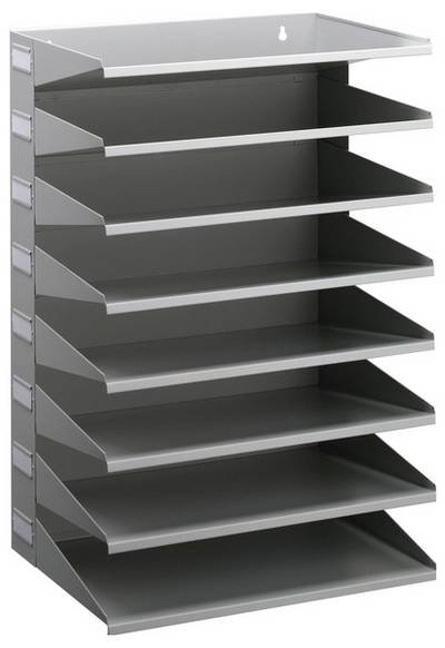 Durable Sortierablage 336110 Grau DIN A4 Anzahl der Fächer: 8