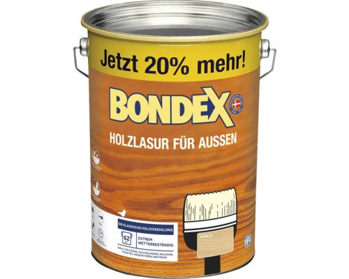 BONDEX Lasur farblos 4,8 l