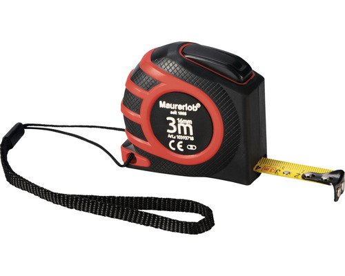 Rollbandmass Maurerlob 3 m