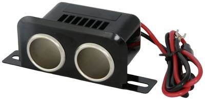 HP Autozubehör Doppelsteckdose Belastbarkeit Strom max.=10 A Auf- oder Unterbaumontage 12/24 V