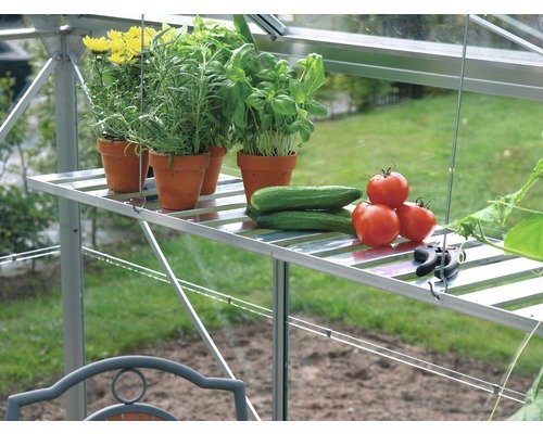 Aluminiumregal Vitavia abklappbar 120x31 cm