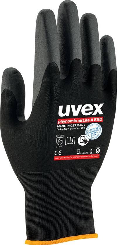 uvex 6037 6003810 Montagehandschuh Größe (Handschuhe): 10 EN 388:2016 1 Paar