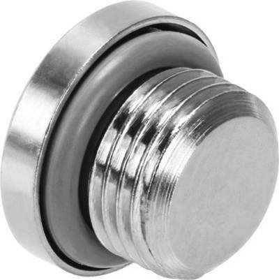 FESTO Verschlussschraube NPQH-BK-G38-P10 578408 -0.95 bis 20 bar Außengewinde G3/8"