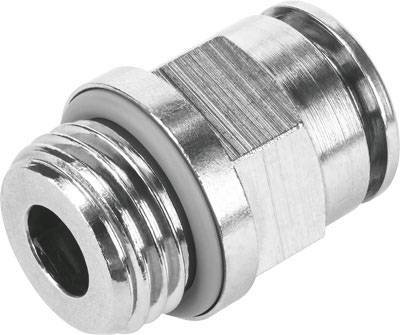 FESTO Steckverschraubung NPQH-D-G12-Q10 578349 -0.95 bis 20 bar Außengewinde G1/2"