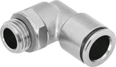 FESTO Steckverschraubung NPQH-L-G18-Q6-P10 578281 -0.95 bis 20 bar Außengewinde G1/8"