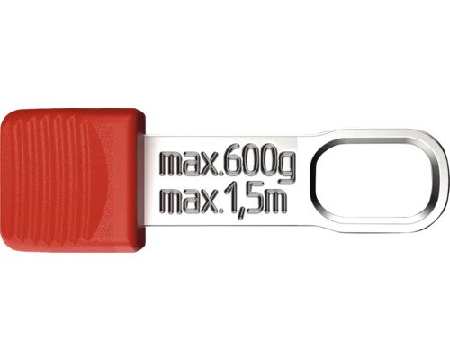 Knipex TetheredTool Clips rot 10 Stück