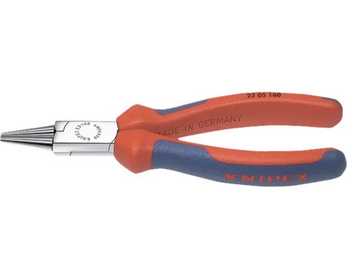 Knipex Rundzange verchromt/verzinkt 160 mm