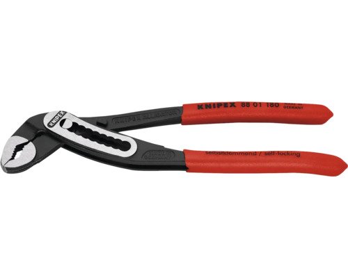 Knipex Wasserpumpenzange Alligator schwarz atramentiert 180 mm