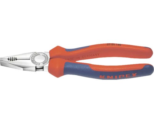Knipex Kraft-Kombizange verchromt/verzinkt 180 mm