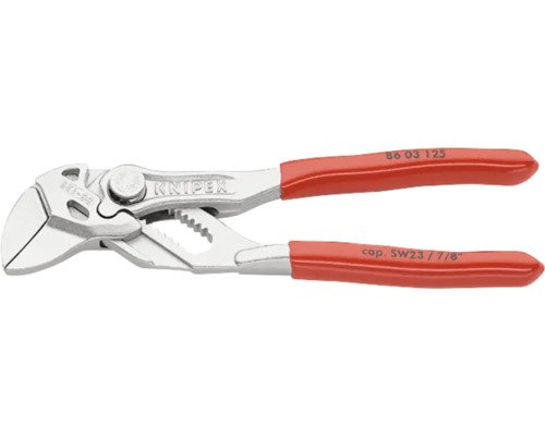 Knipex Zangenschlüssel verchromt/verzinkt 125 mm