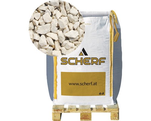 Marmorsplitt Chat.-Beige 8-12mm 1000 kg Bigbag