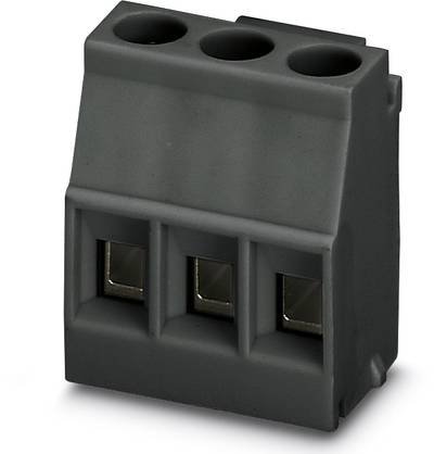 Phoenix Contact LEITERPLATTEN-ANSCHLUSSKL 2869757 200St Schraubklemmblock 2.50 mm² Polzahl 3 Schwarz 200 St.