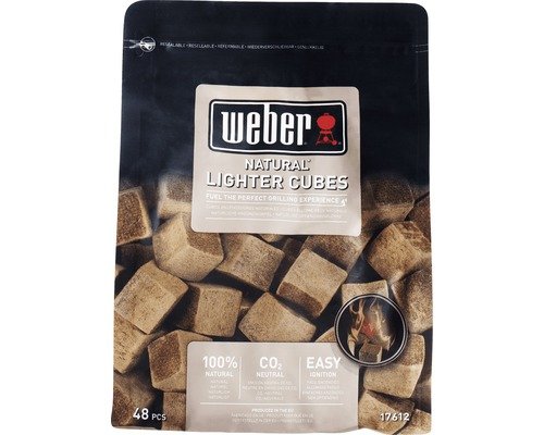 Weber Anzündwürfel braun